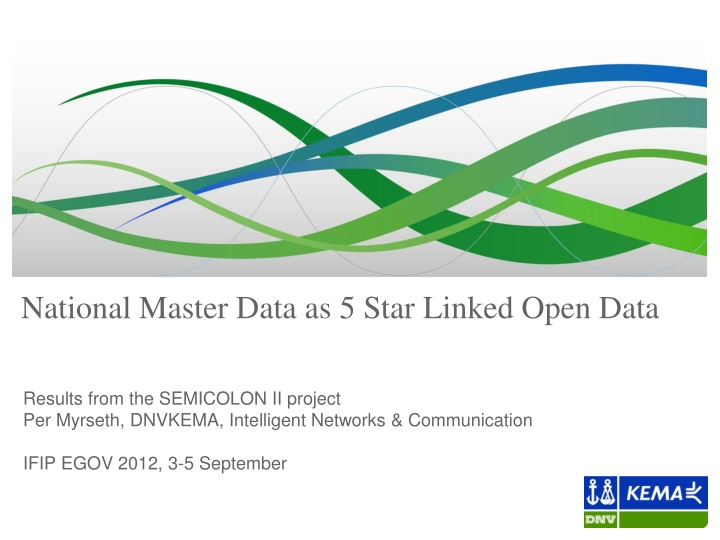 national master data as 5 star linked open data