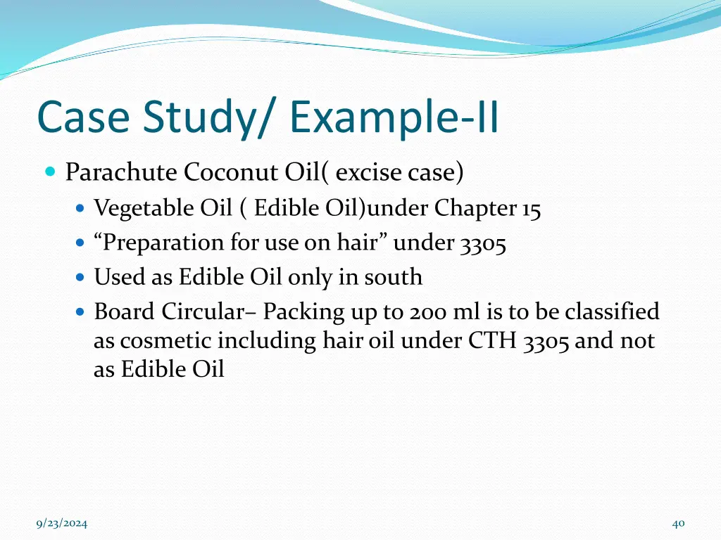 case study example ii