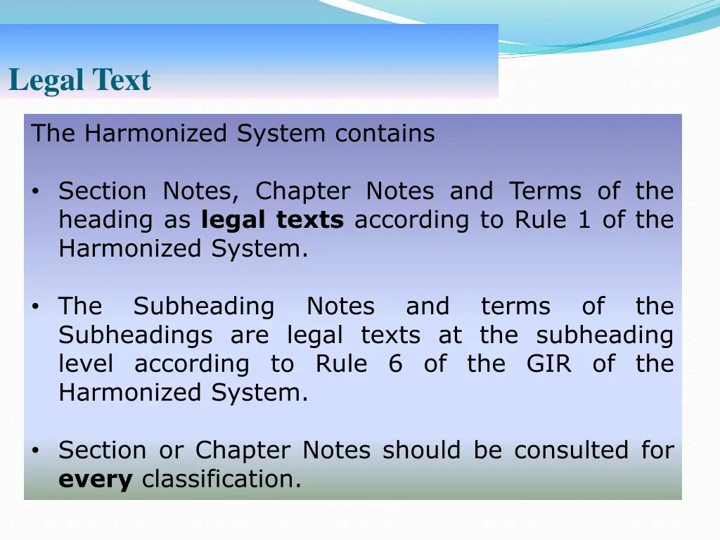 legal text