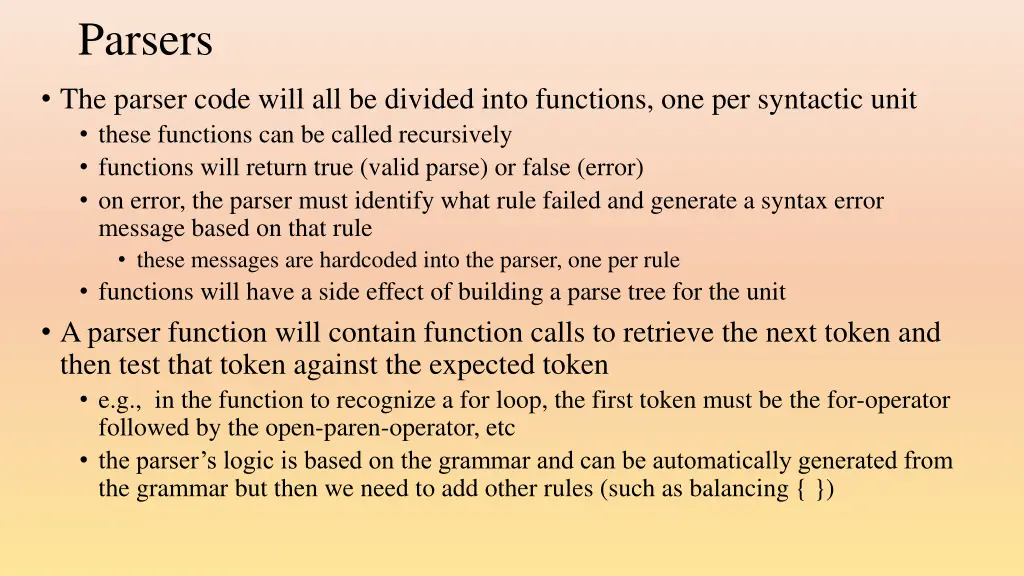 parsers