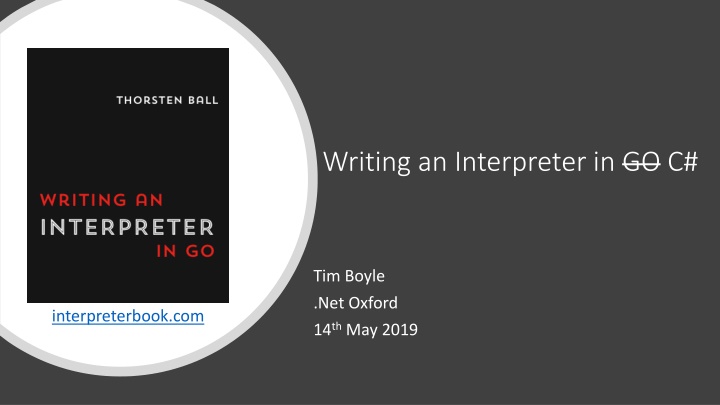 writing an interpreter in go c