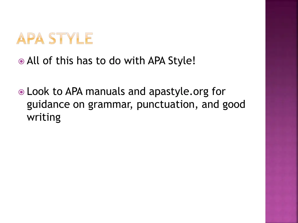 apa style