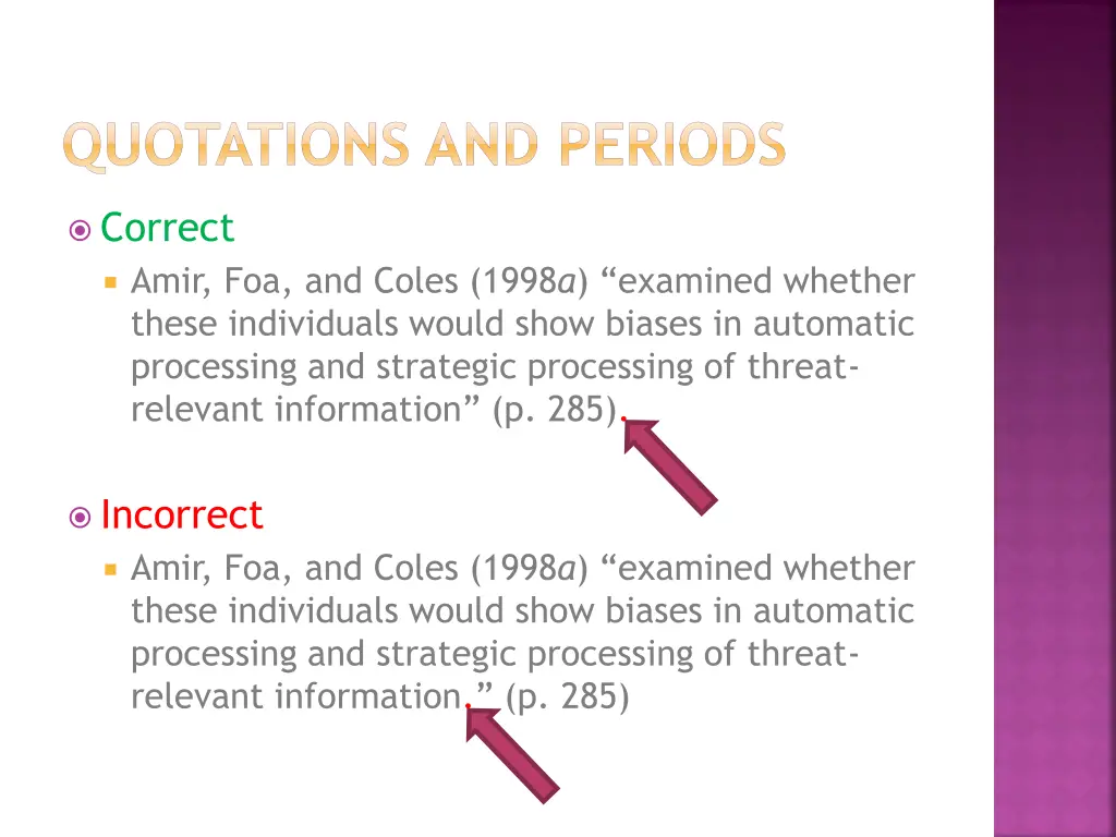 quotations and periods 1