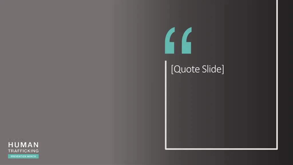 quote slide