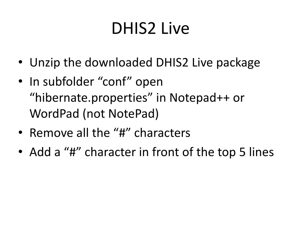 dhis2 live 1