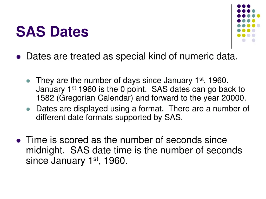 sas dates