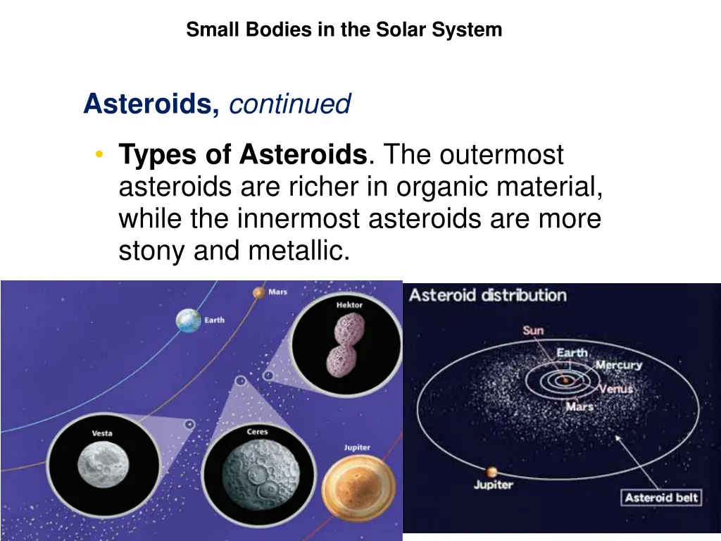 small bodies in the solar system 3