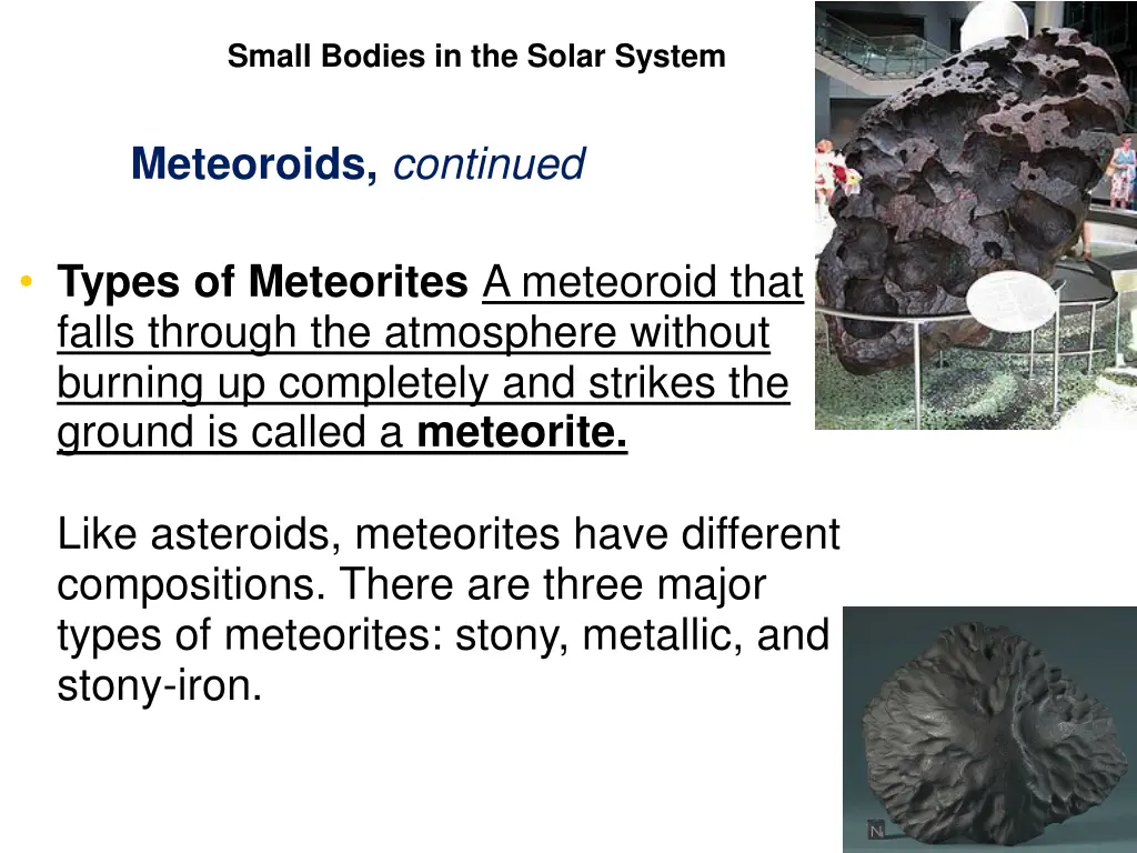 small bodies in the solar system 5