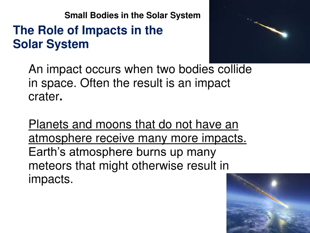 small bodies in the solar system 6