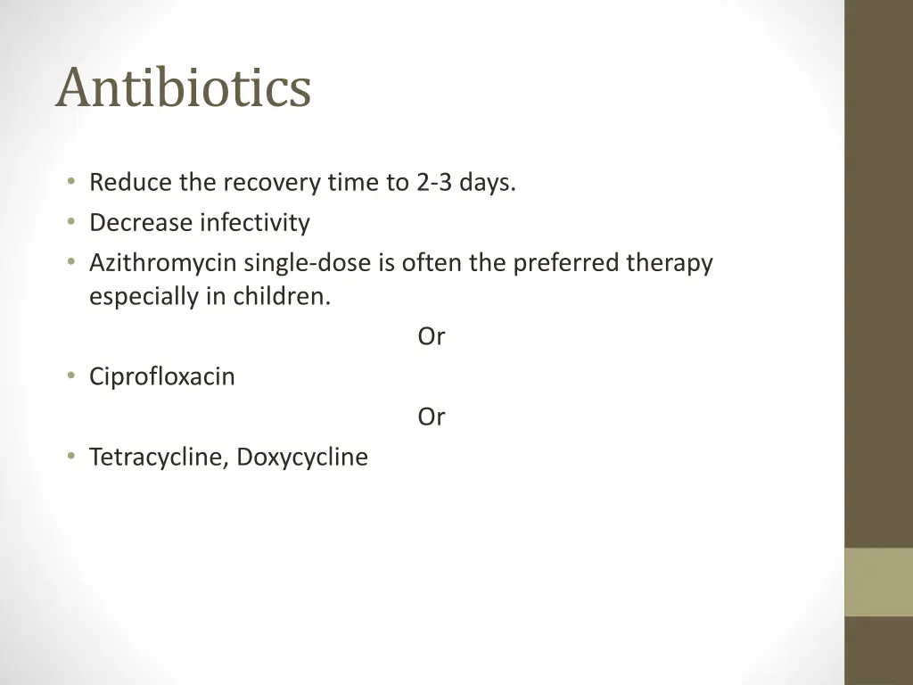 antibiotics