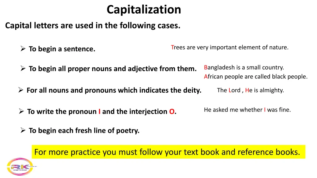 capitalization