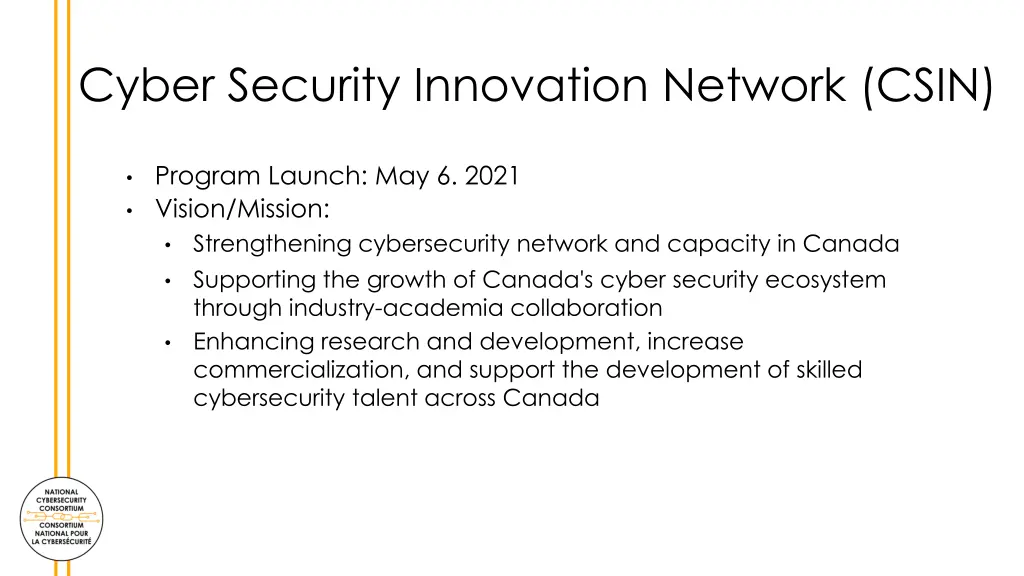 cyber security innovation network csin