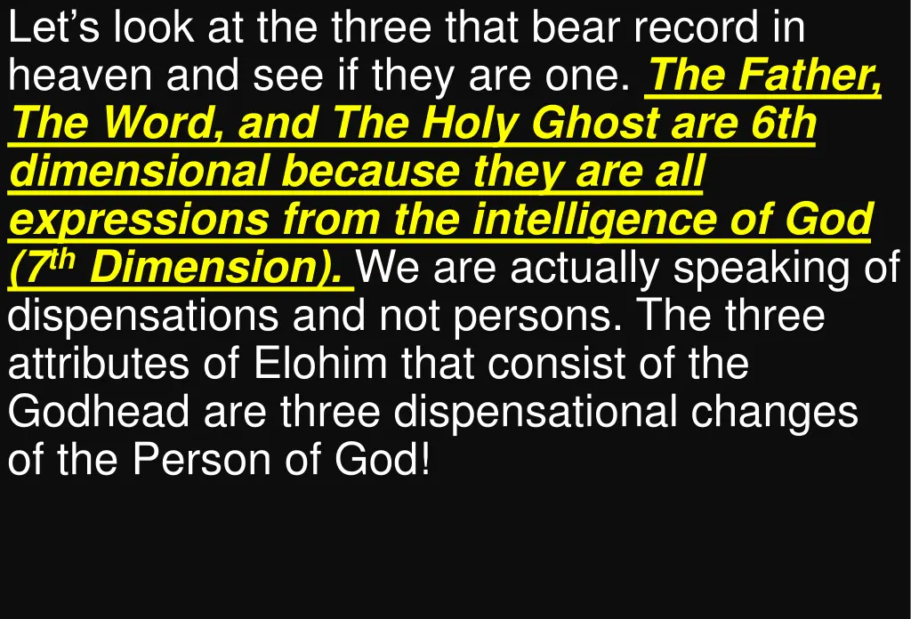 l et s look at the three that bear record