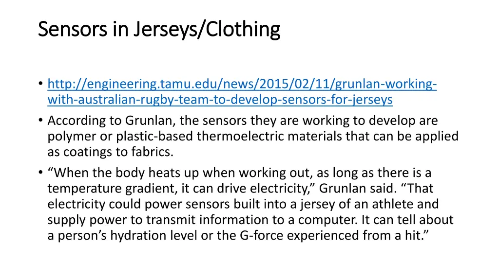 sensors in jerseys clothing sensors in jerseys