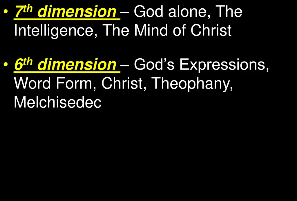 7 th dimension god alone the intelligence