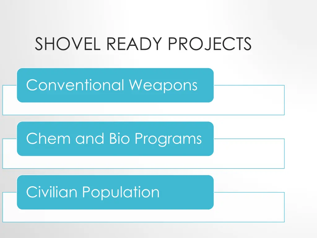 shovel ready projects 1