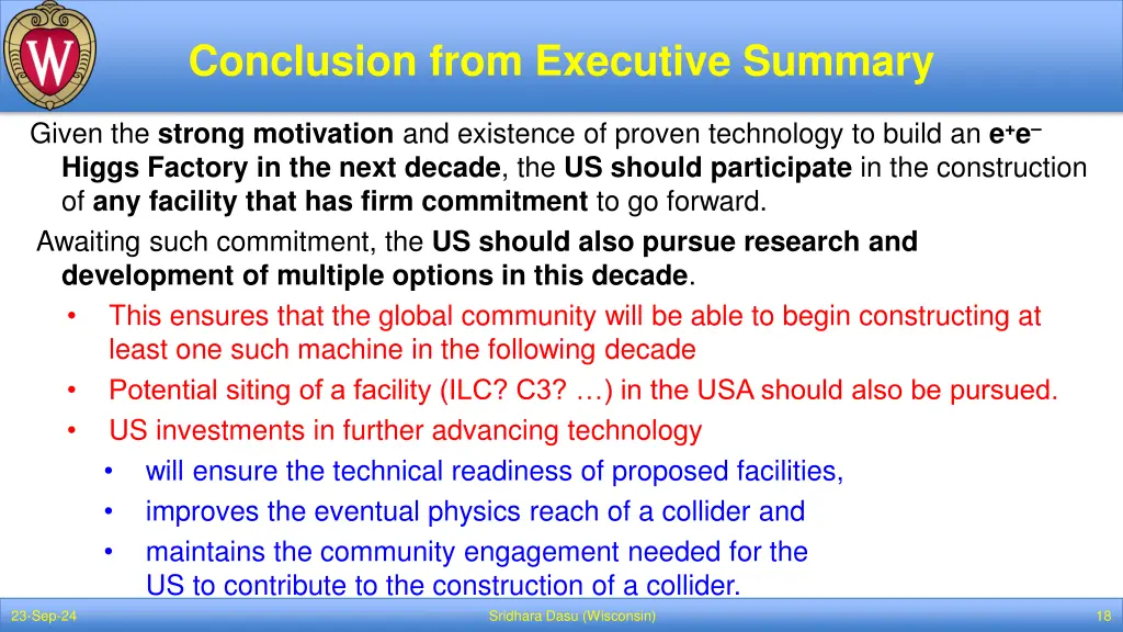 conclusion from executive summary