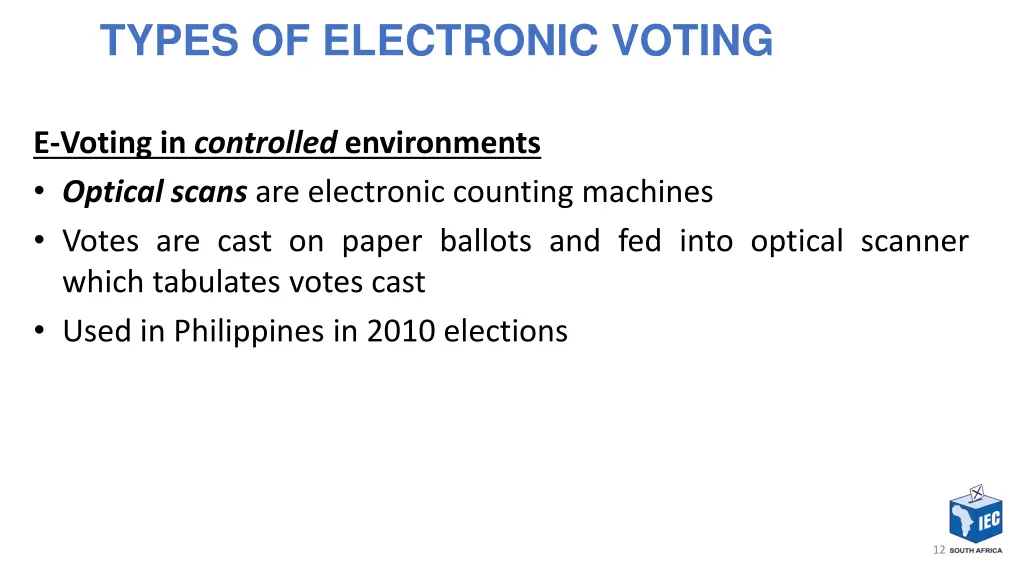 types of electronic voting 2