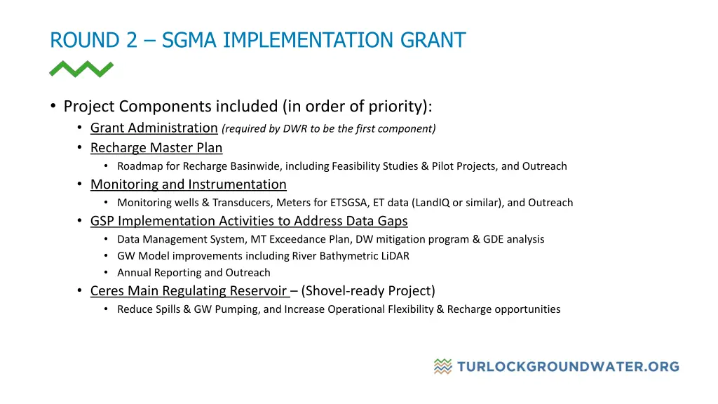 round 2 sgma implementation grant 1