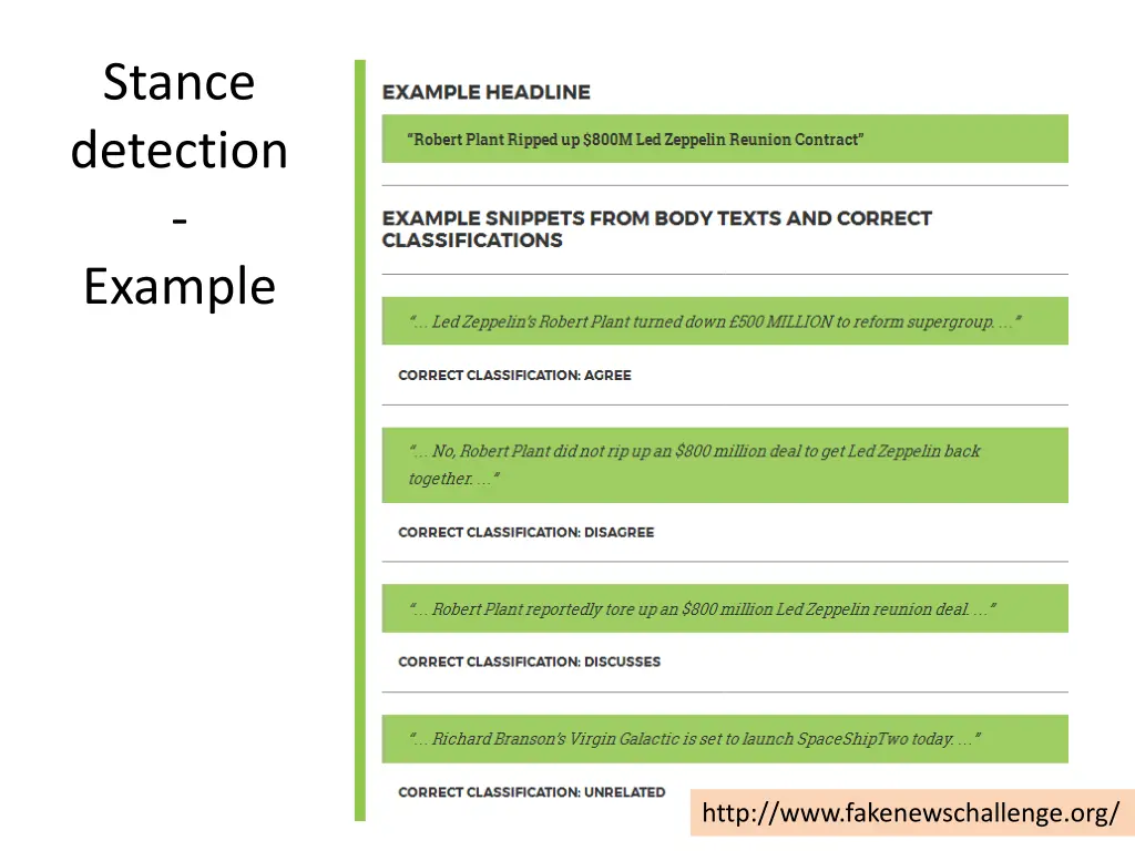 stance detection example