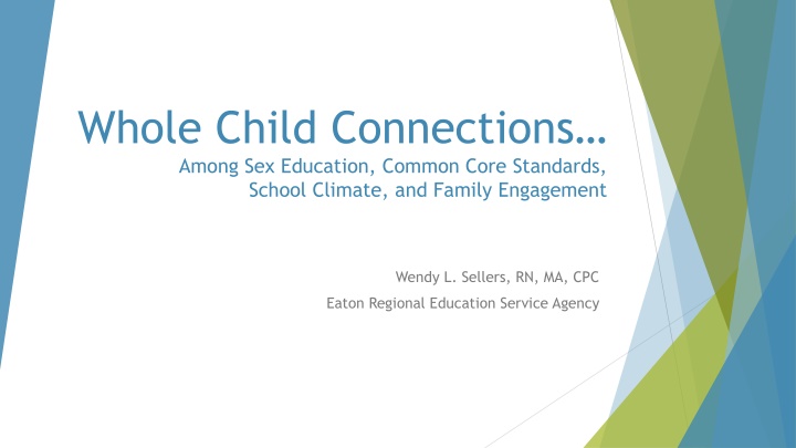 whole child connections among sex education