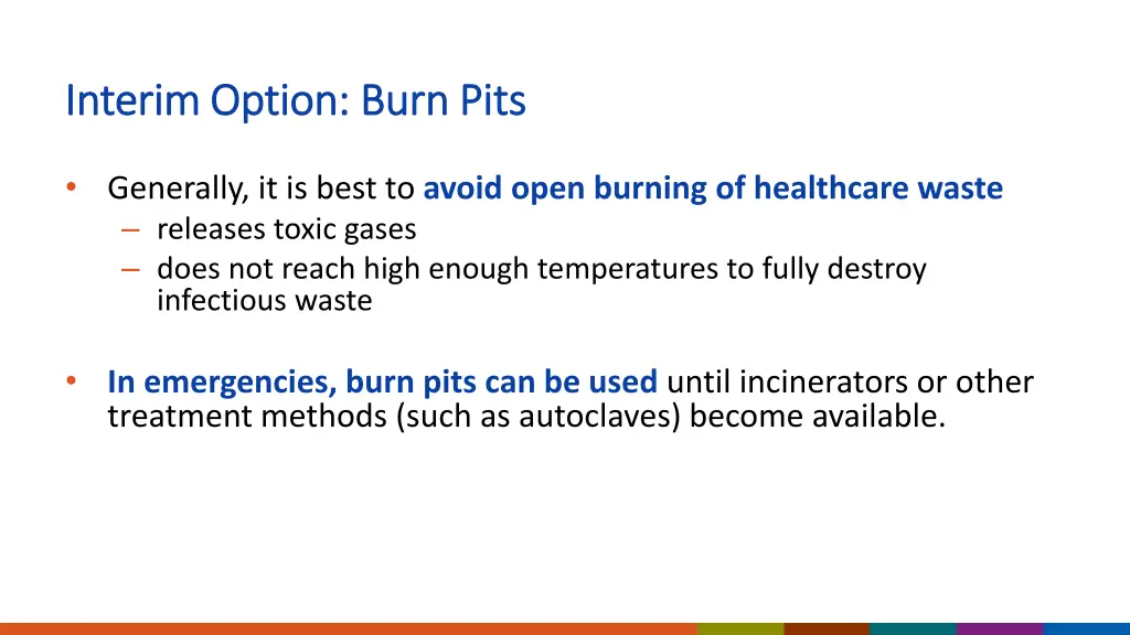 interim option burn pits interim option burn pits