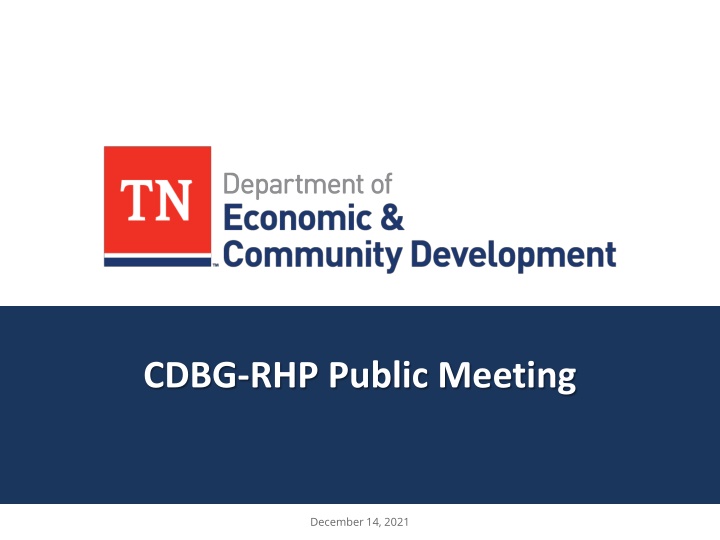 cdbg rhp public meeting