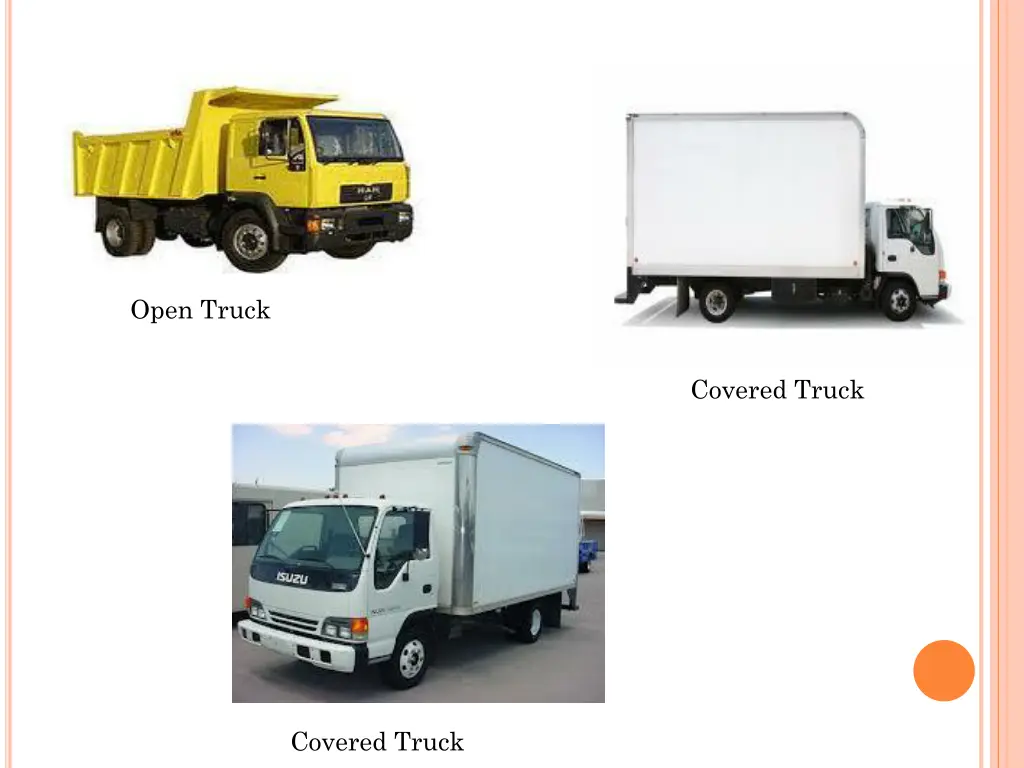 open truck