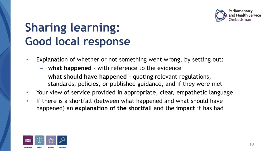 sharing learning good local response 1