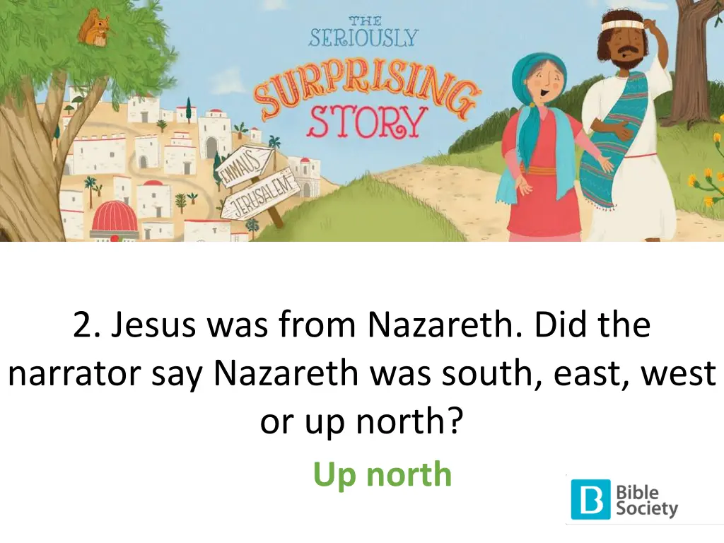 2 jesus was from nazareth did the narrator 1