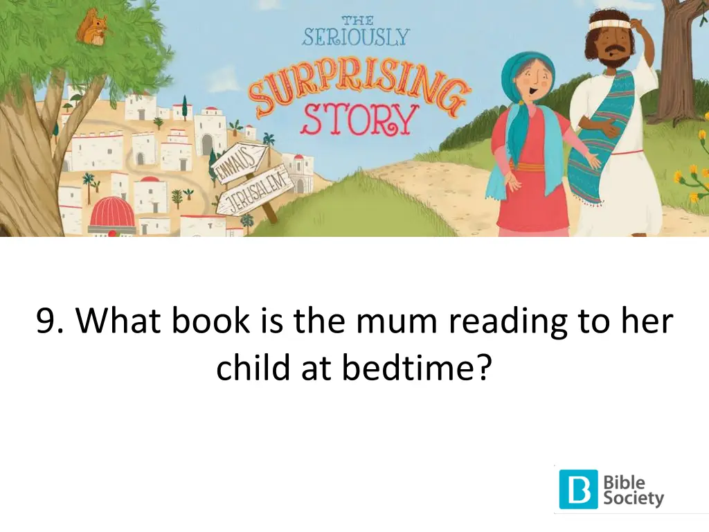 9 what book is the mum reading to her child