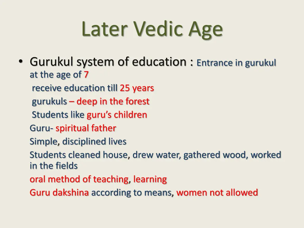 later vedic age 3