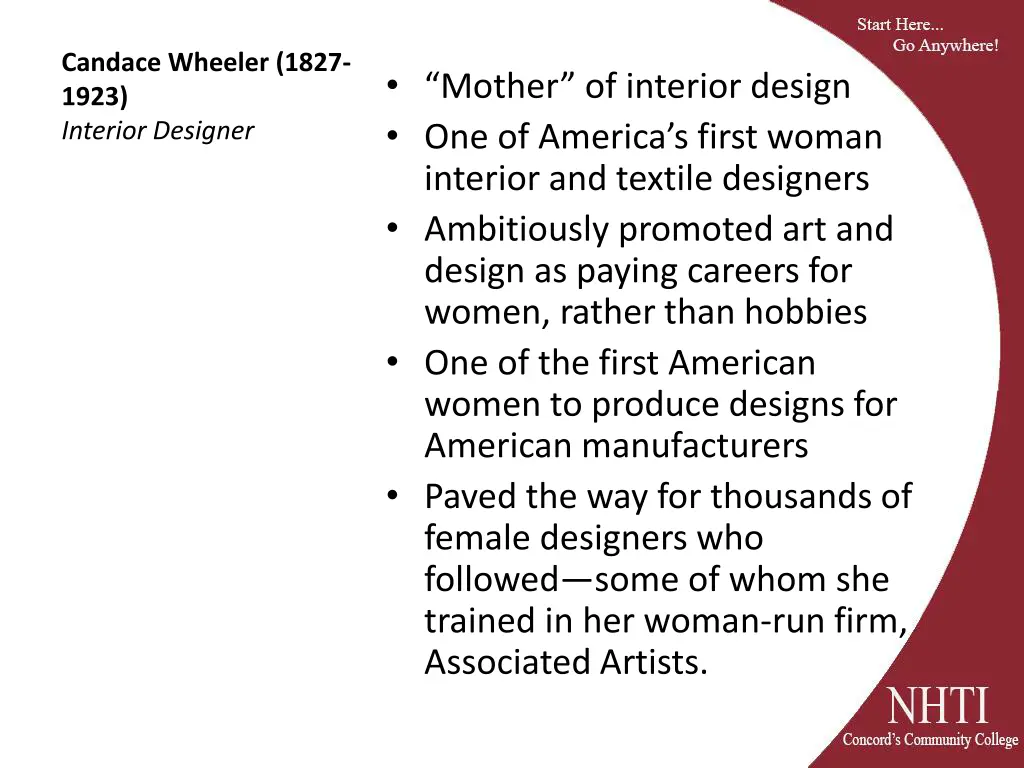 candace wheeler 1827 1923 interior designer