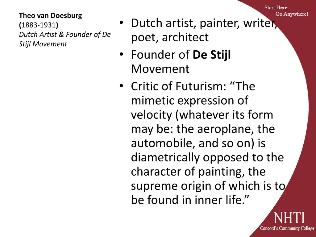 theo van doesburg 1883 1931 dutch artist founder