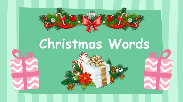 christmas words