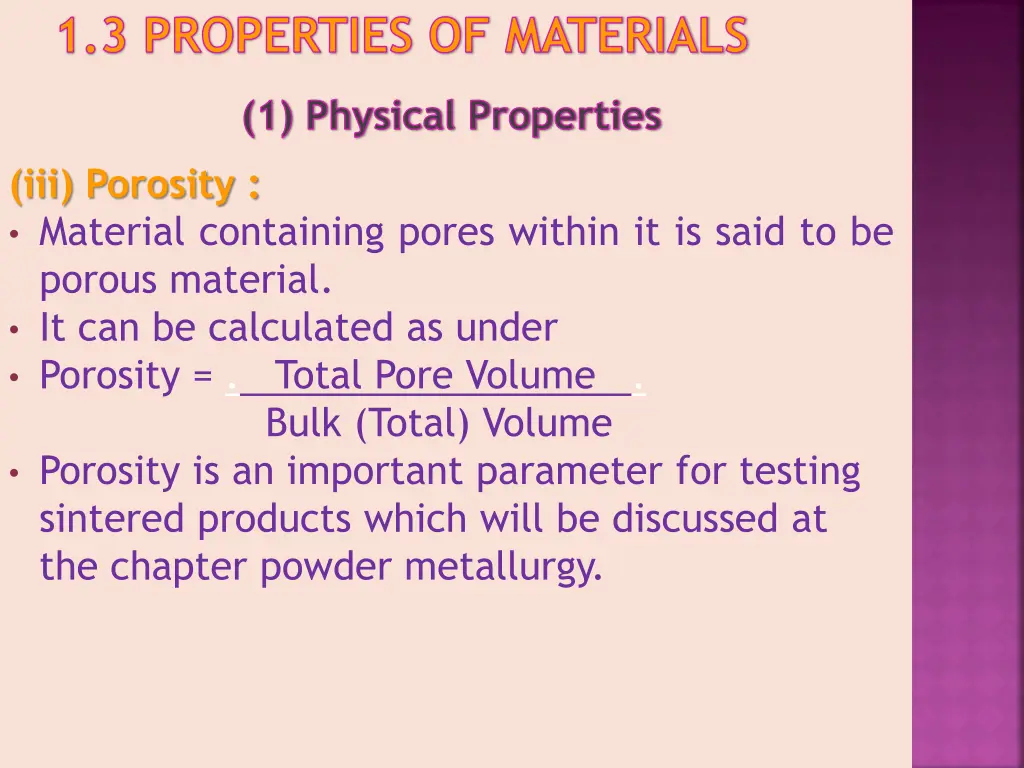 1 3 properties of materials 4