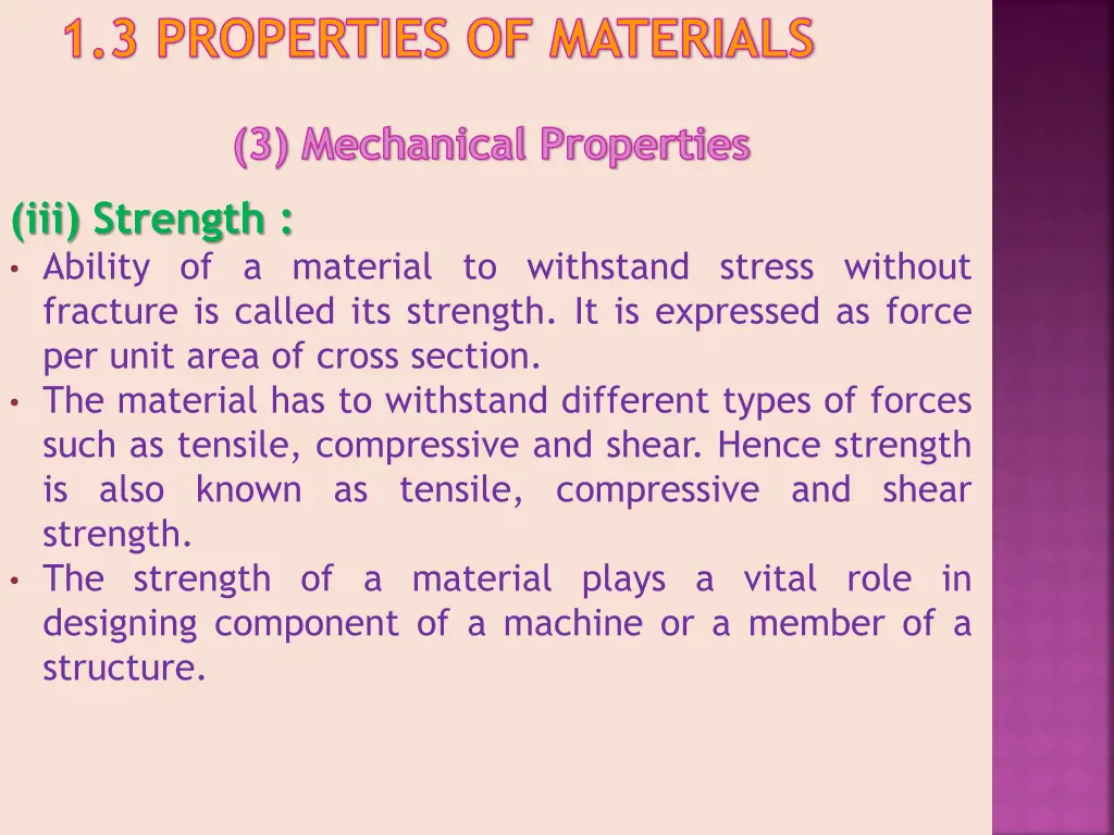 1 3 properties of materials 9