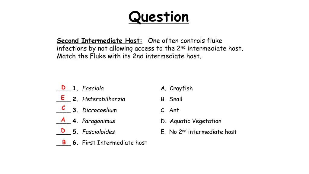 question 1