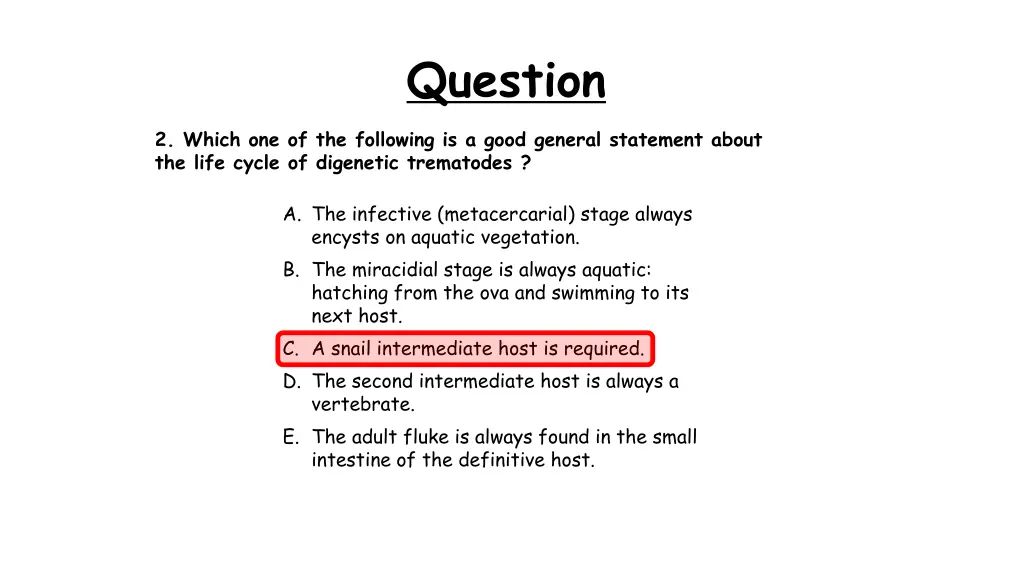 question 5