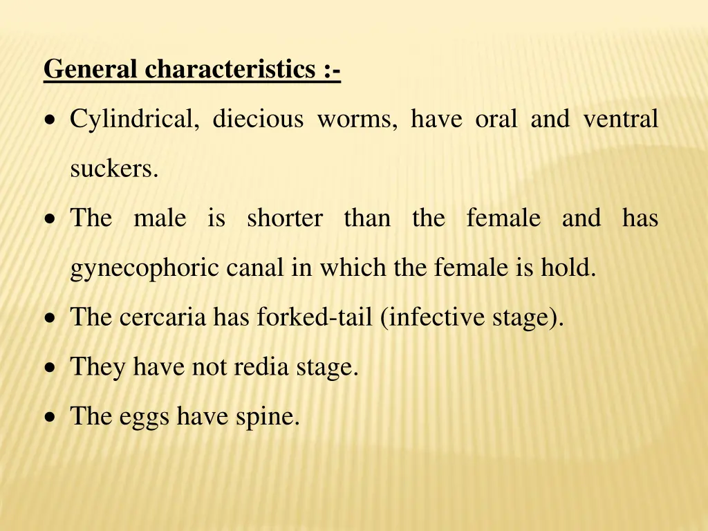 general characteristics