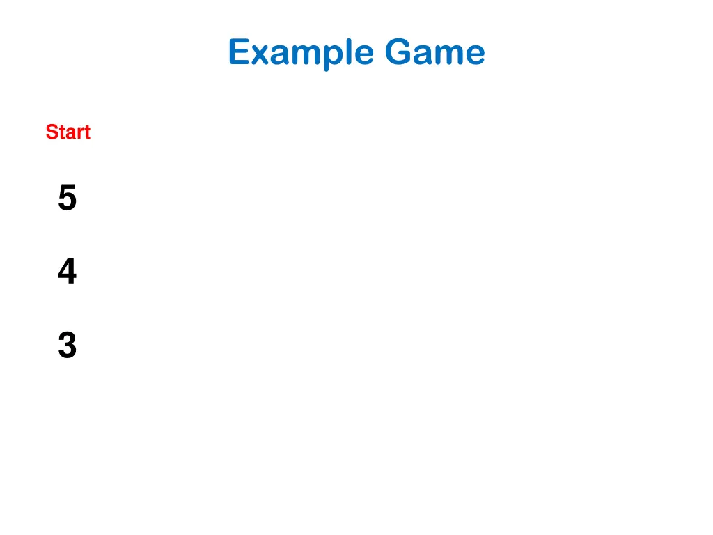 example game 1