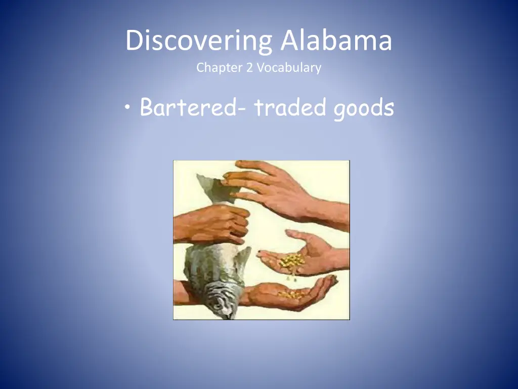 discovering alabama chapter 2 vocabulary 1