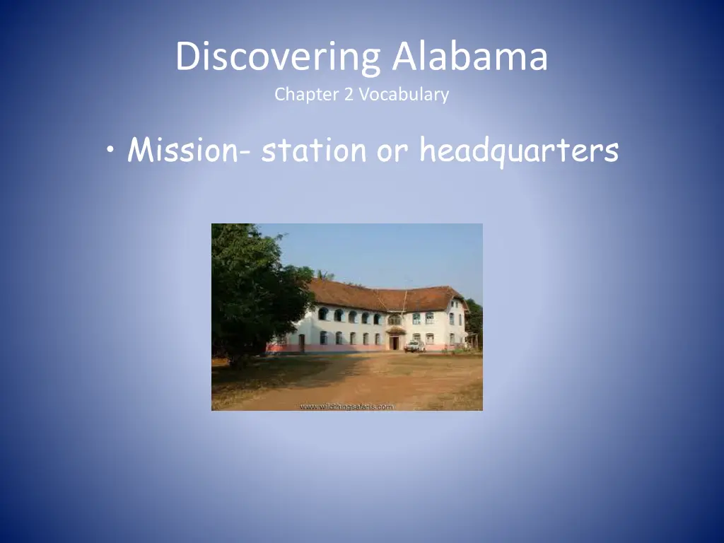 discovering alabama chapter 2 vocabulary 5