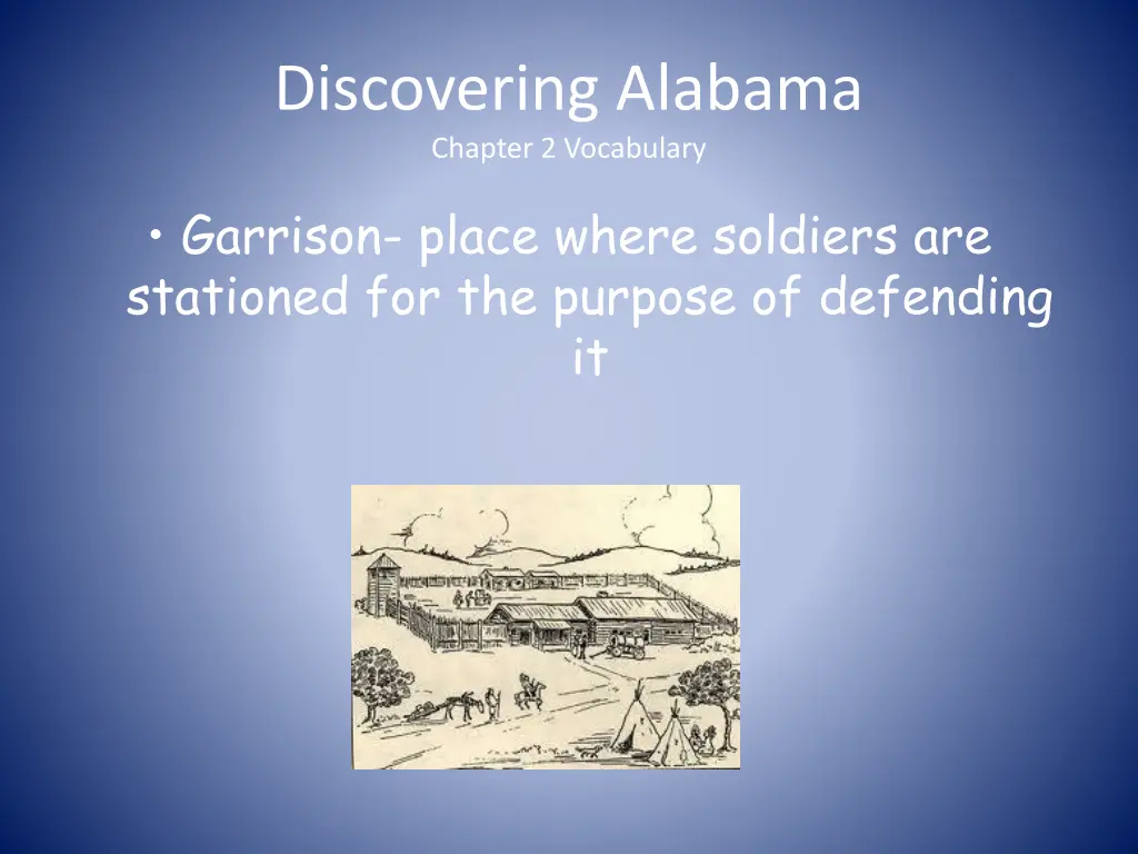 discovering alabama chapter 2 vocabulary 6