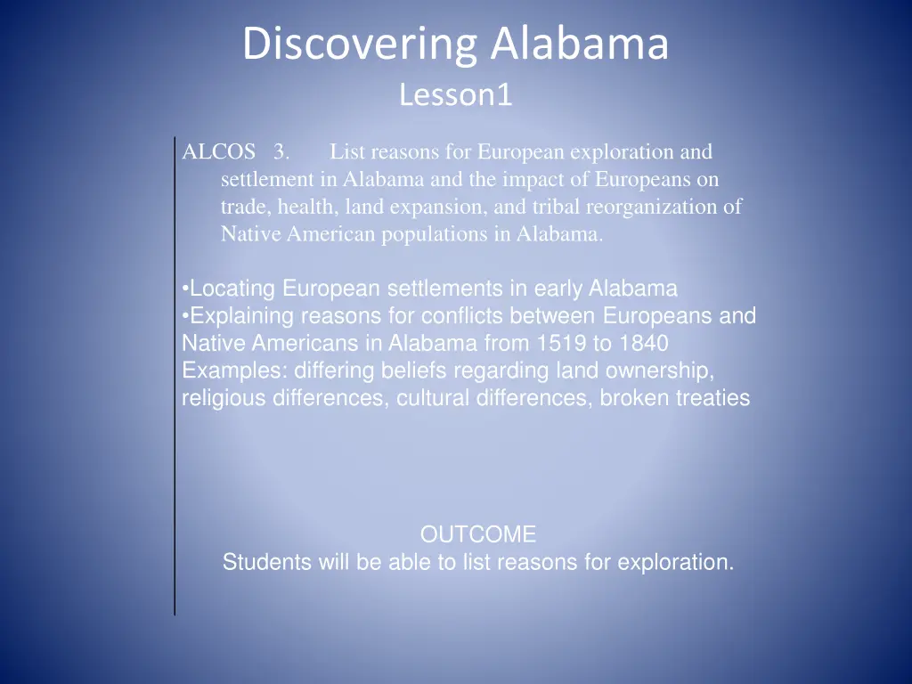 discovering alabama lesson1