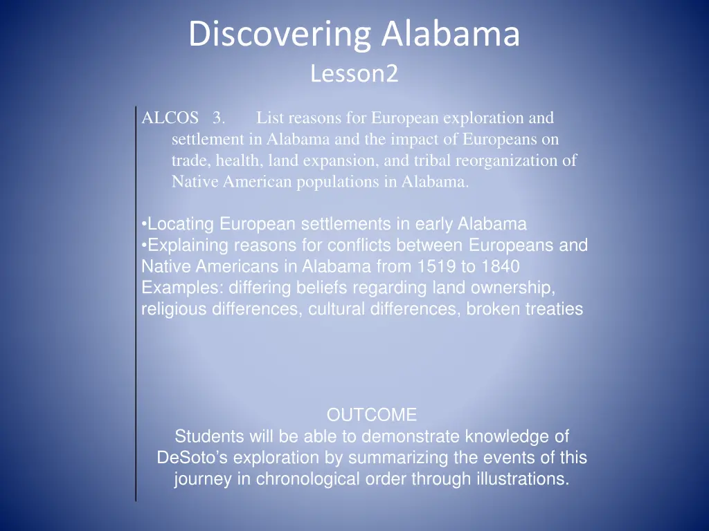 discovering alabama lesson2