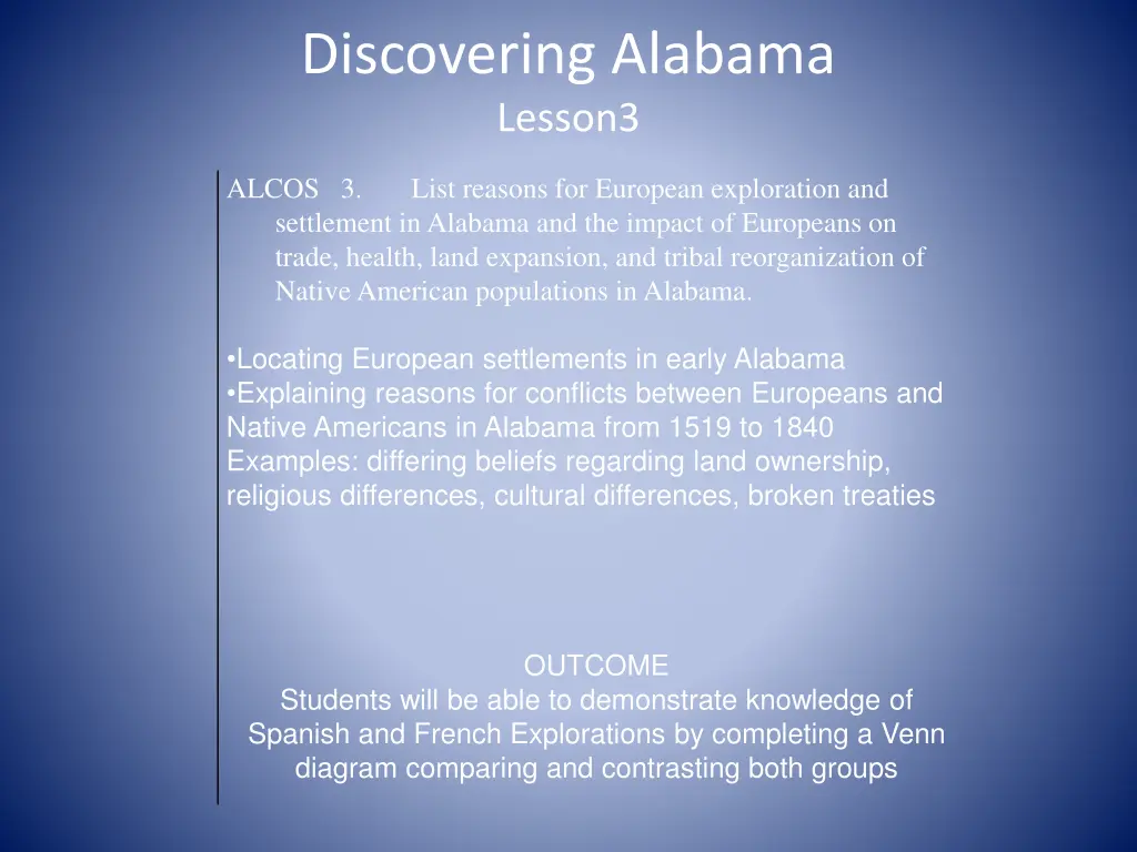 discovering alabama lesson3