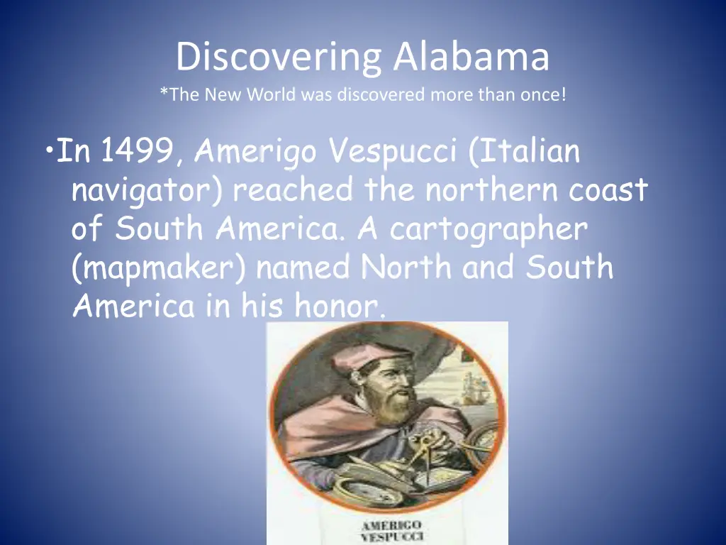 discovering alabama the new world was discovered 2