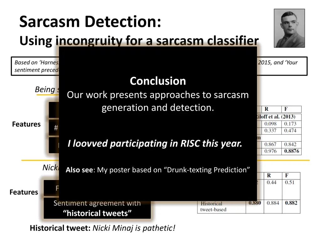 sarcasm detection using incongruity for a sarcasm