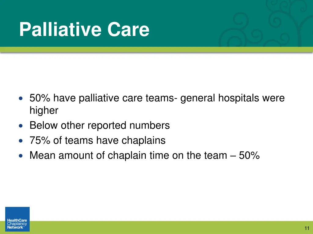 palliative care